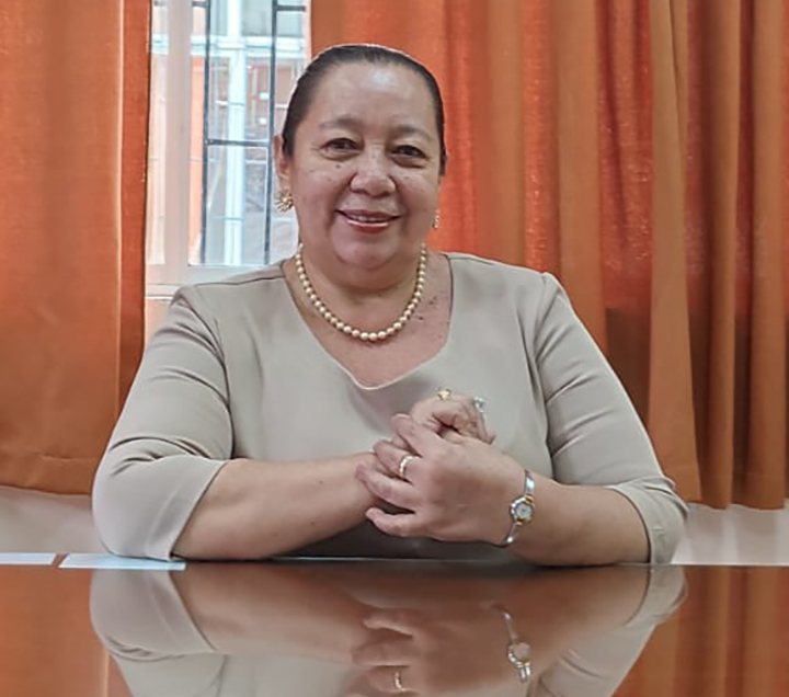 Dra. María Isabel Fajardo - Rectora